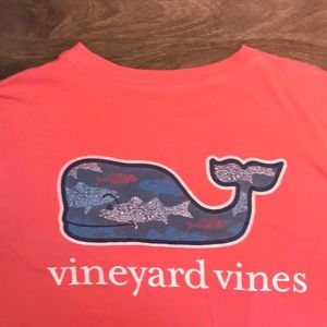 Vineyard Vines Jetty Red Pocket T
